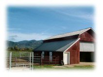 Hay barn